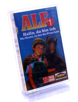 Alf MC Hörspielkassette Folge 1 - Hallo, da bin ich & Die Nacht, in der die Pizza kam von Karussell